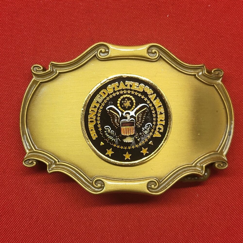 Vintage Raintree 1978 Belt Buckle United States of America